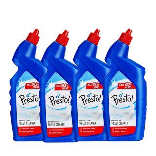  Amazon Brand - Presto! Toilet Cleaner, Original (1 L X 4) at just Rs.72 Each !!